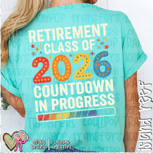 Retirement Class of 2026 Graphic Tee