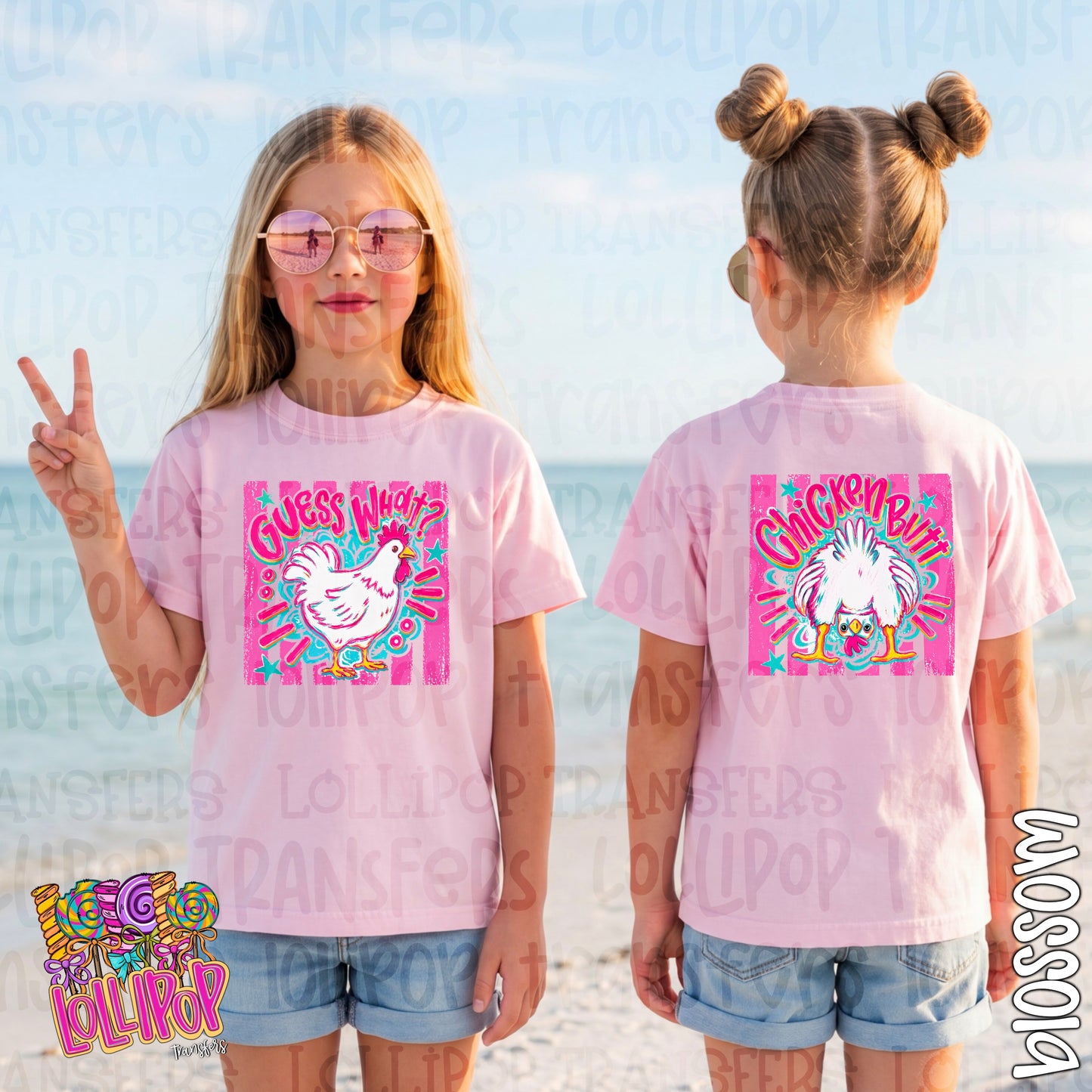 Guess What Chicken Butt Graphic Tee