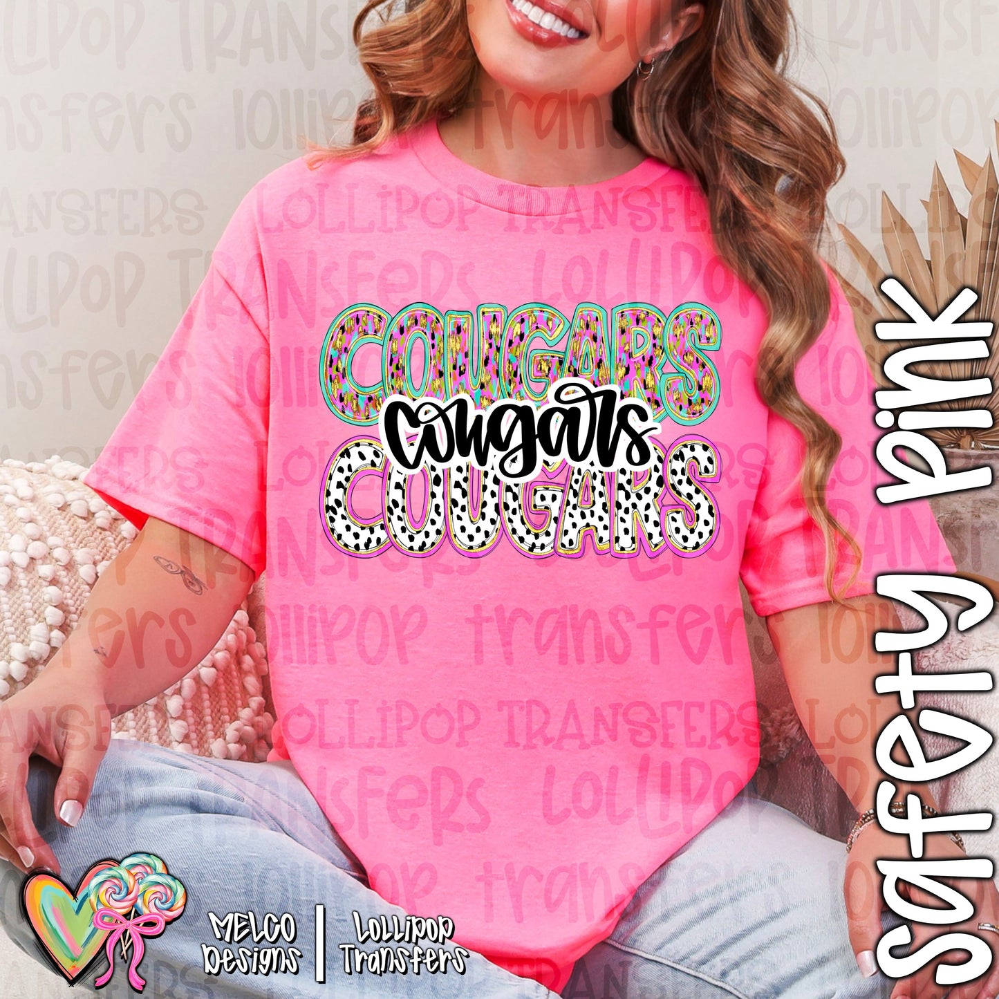 Confetti Mascot DTF Single Print -- FB Special