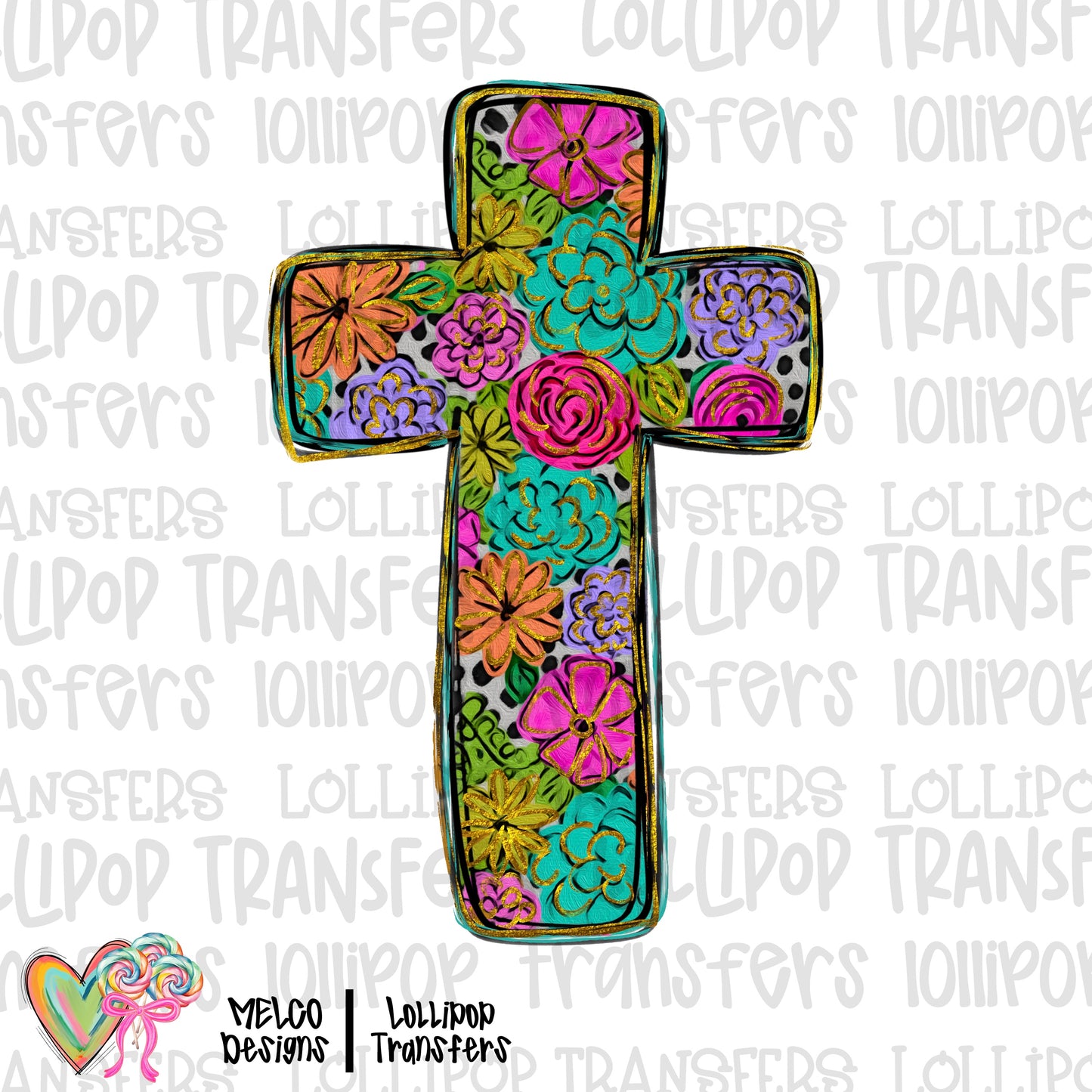 Floral Cross