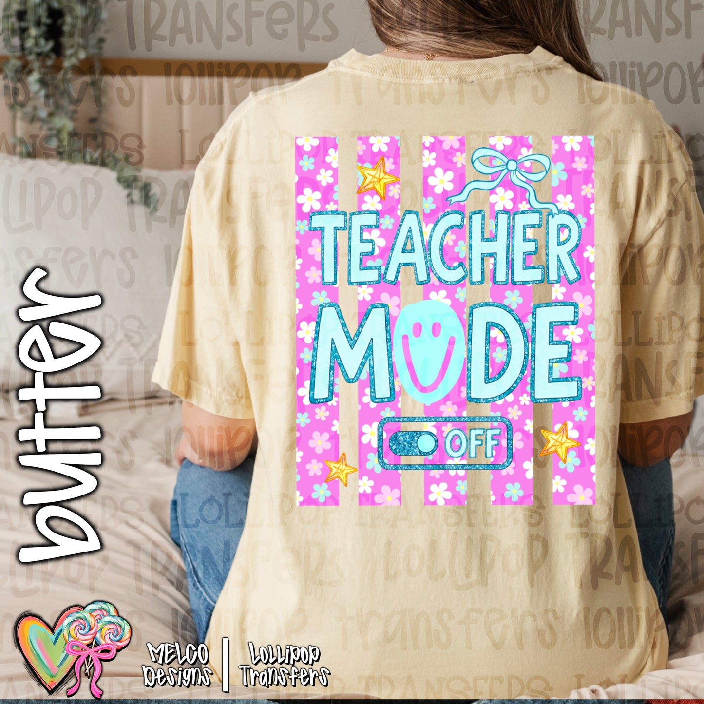 Teacher Mode Off Graphic Tee