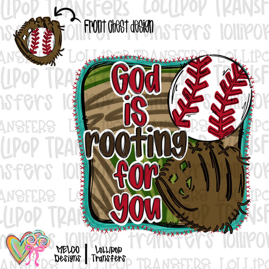 God is Rooting for you Baseball