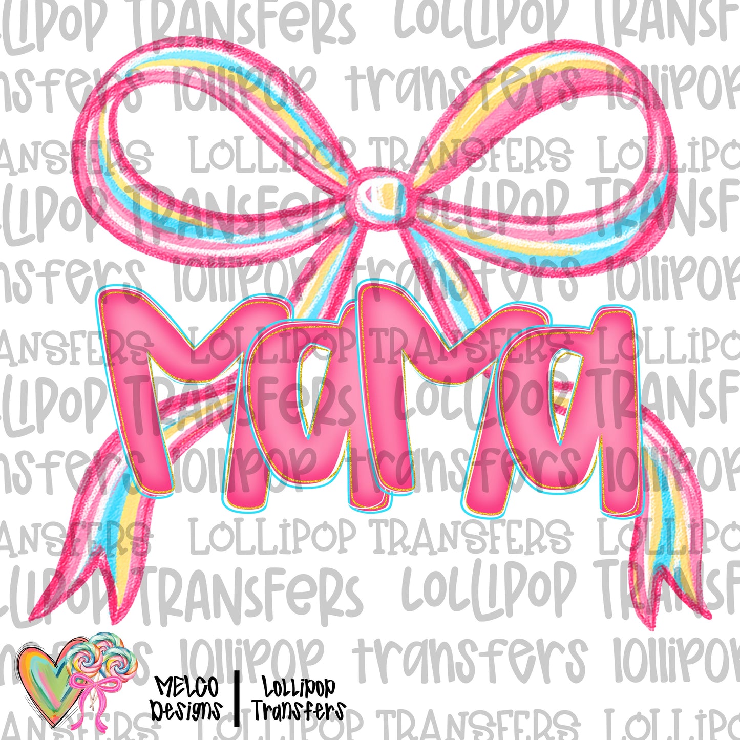 Preppy Bow Mama