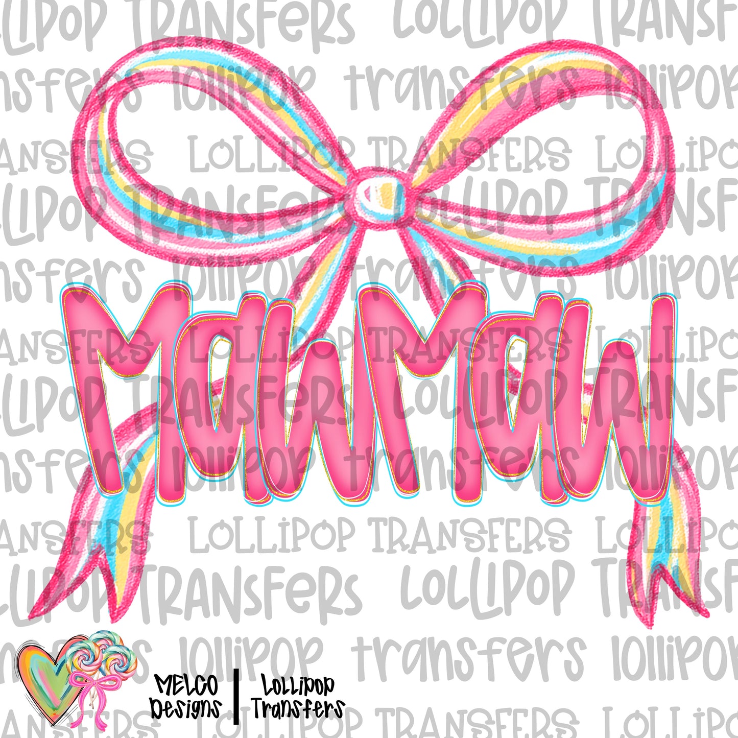 Preppy Bow Mawmaw
