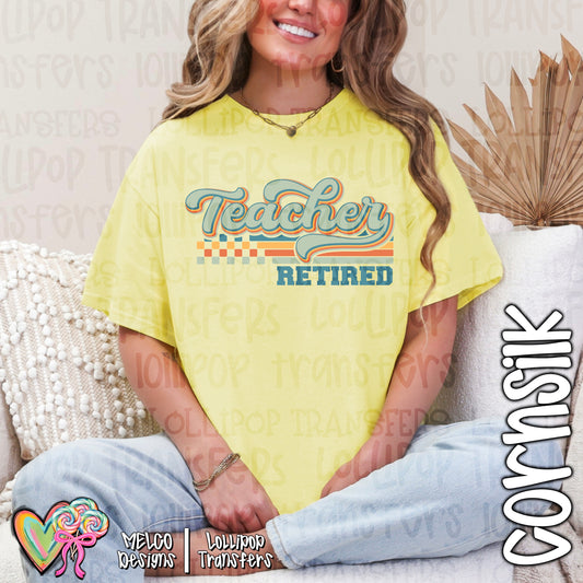 Teacher Retired Graphic Tee