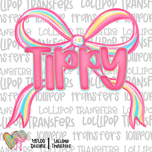 Preppy Bow Tippy