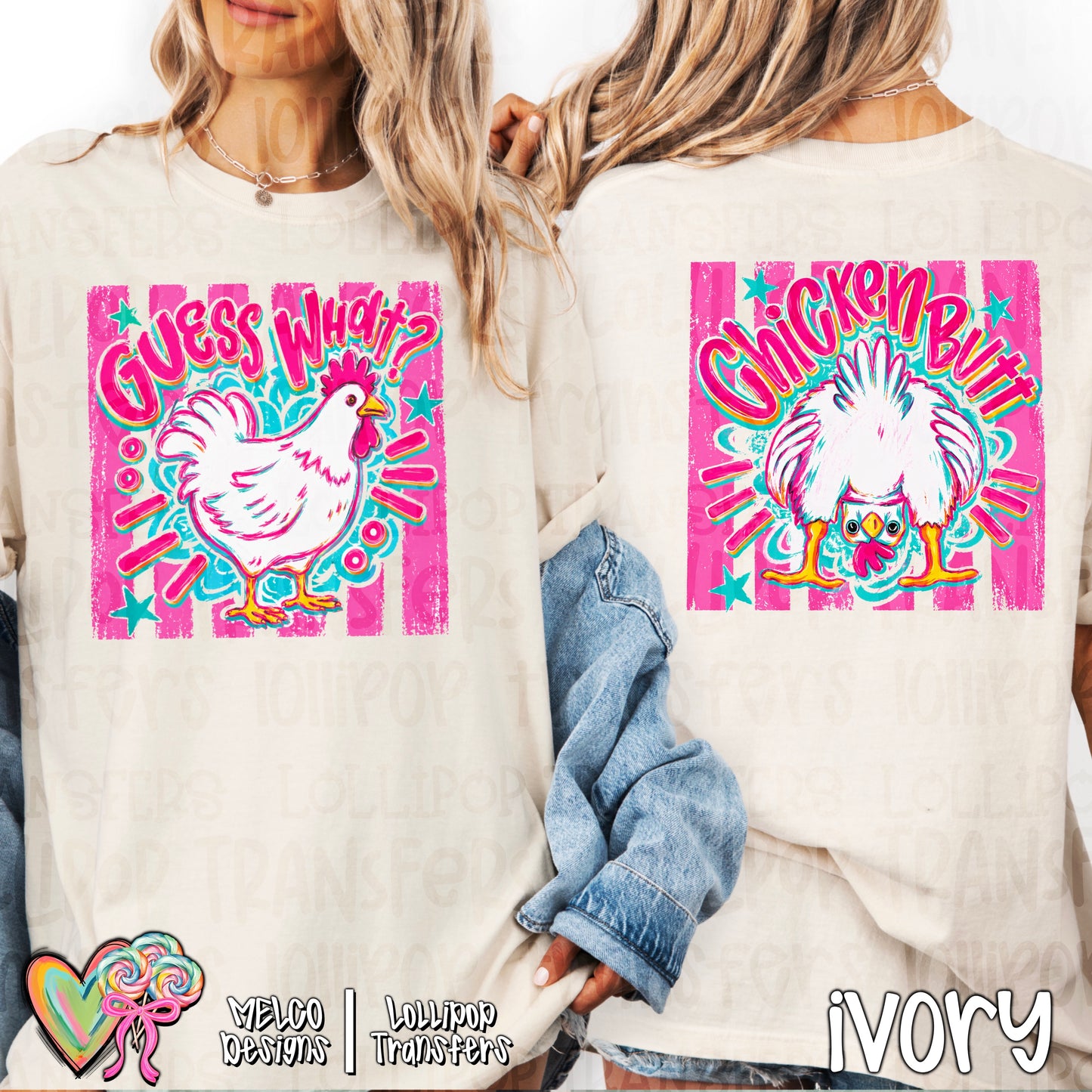 Guess What Chicken Butt Graphic Tee