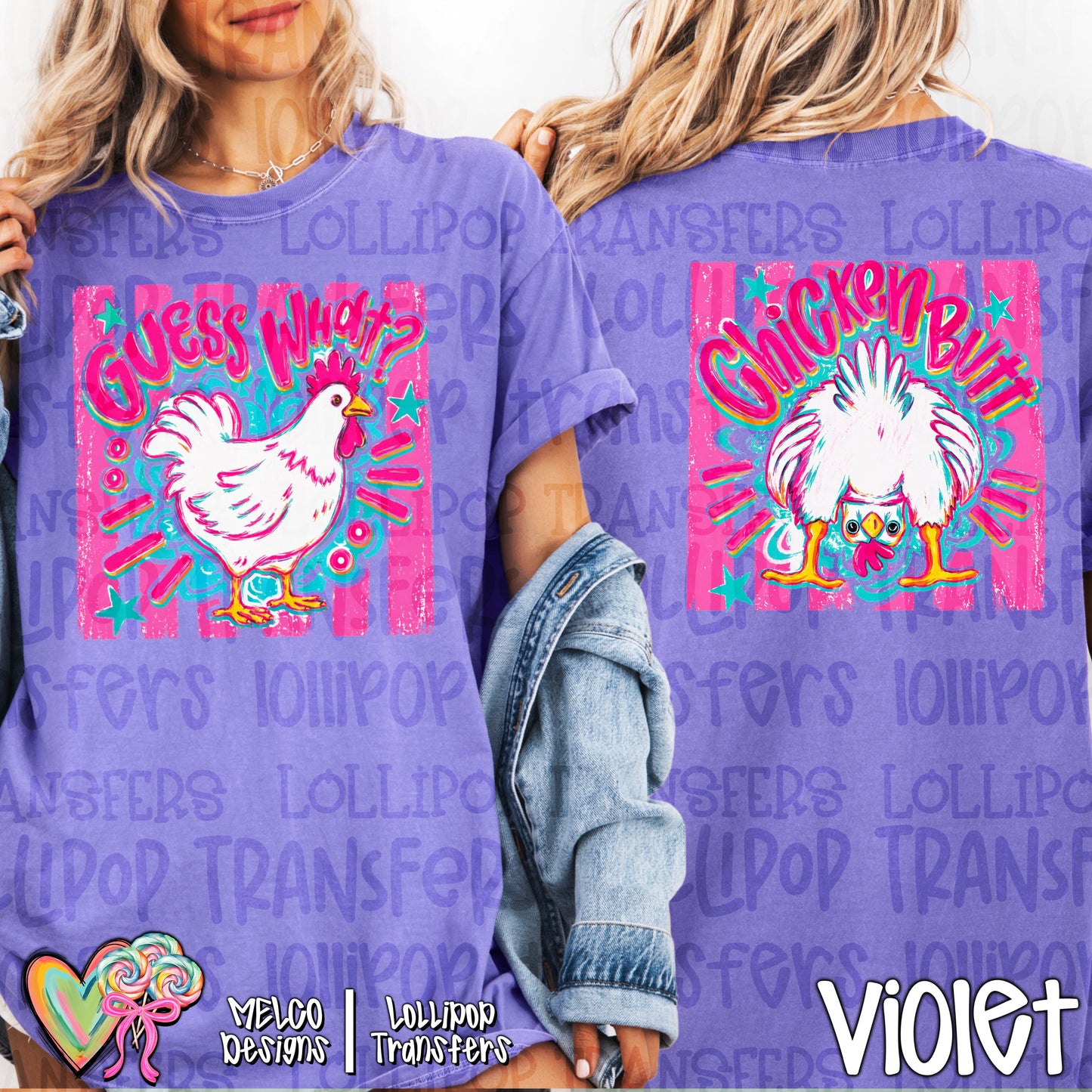 Guess What Chicken Butt Graphic Tee