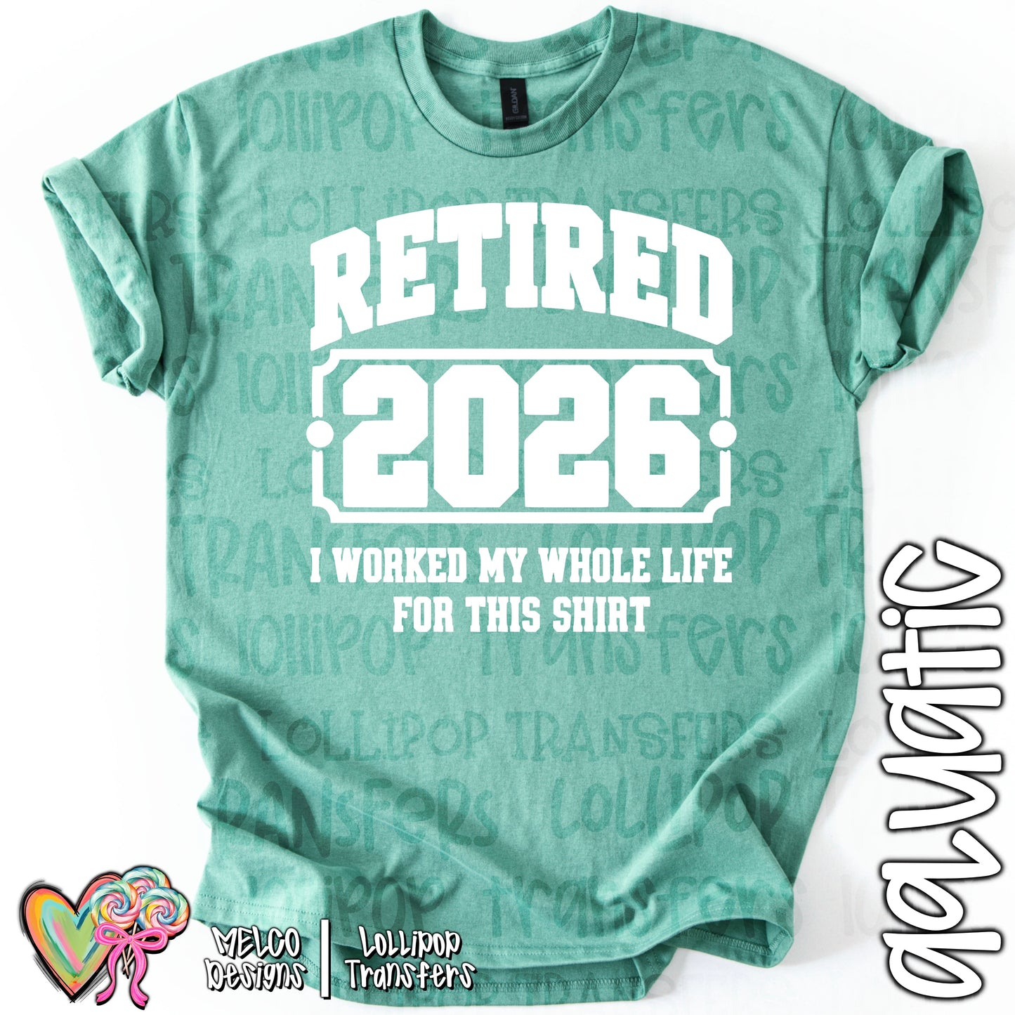 Retired 2026 Graphic Tee