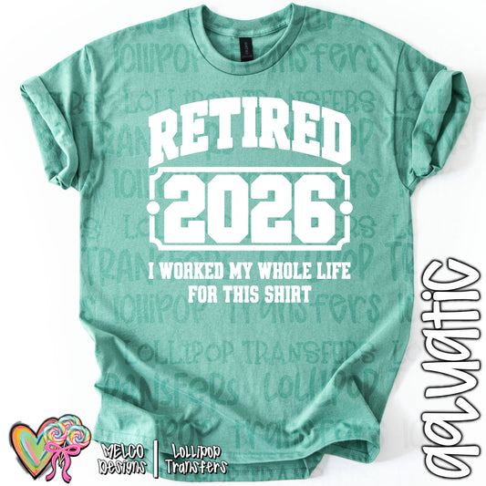 Retired 2026 Graphic Tee