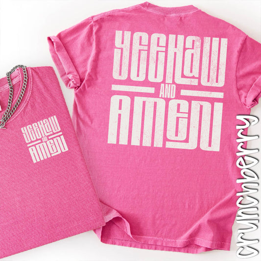 Yeehaw and Amen Graphic Tee